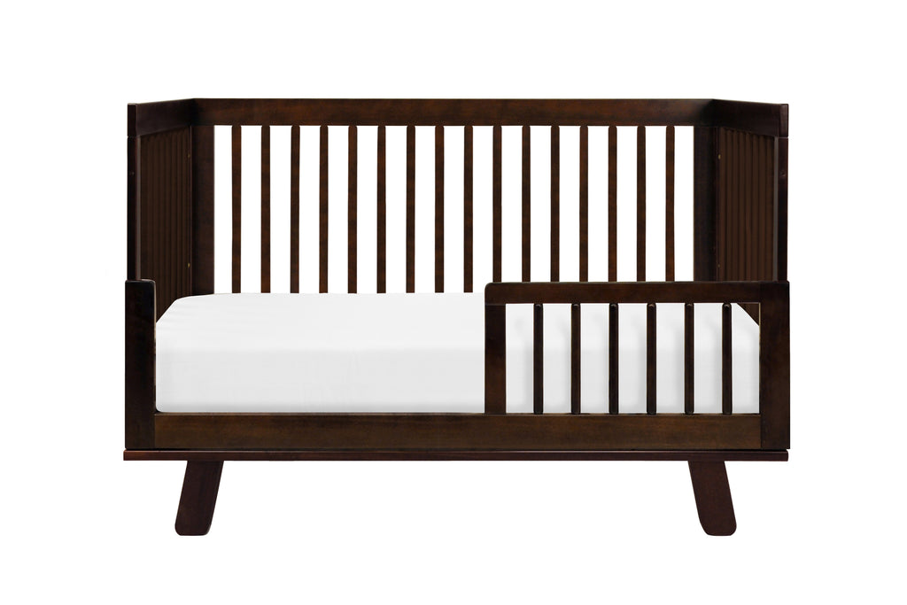 M4201Q,Hudson 3-in-1 Convertible Crib with Toddler Bed Conversion Kit in Espresso Finish