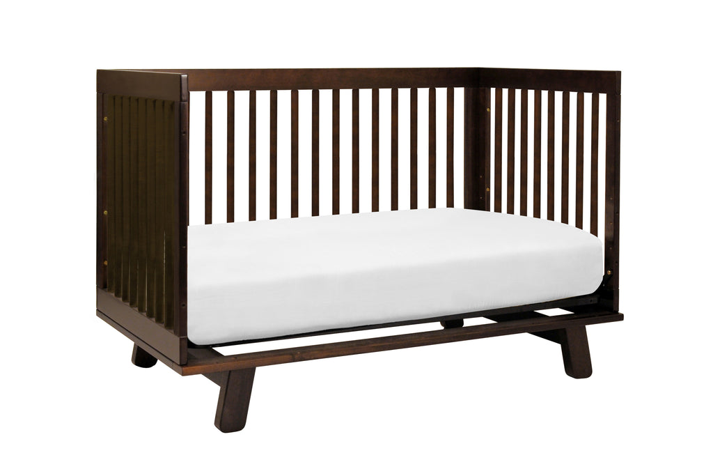 M4201Q,Hudson 3-in-1 Convertible Crib with Toddler Bed Conversion Kit in Espresso Finish