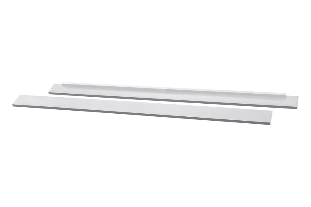 M5789W,Hidden Hardware Full Size Bed Conversion Kit In White Finish