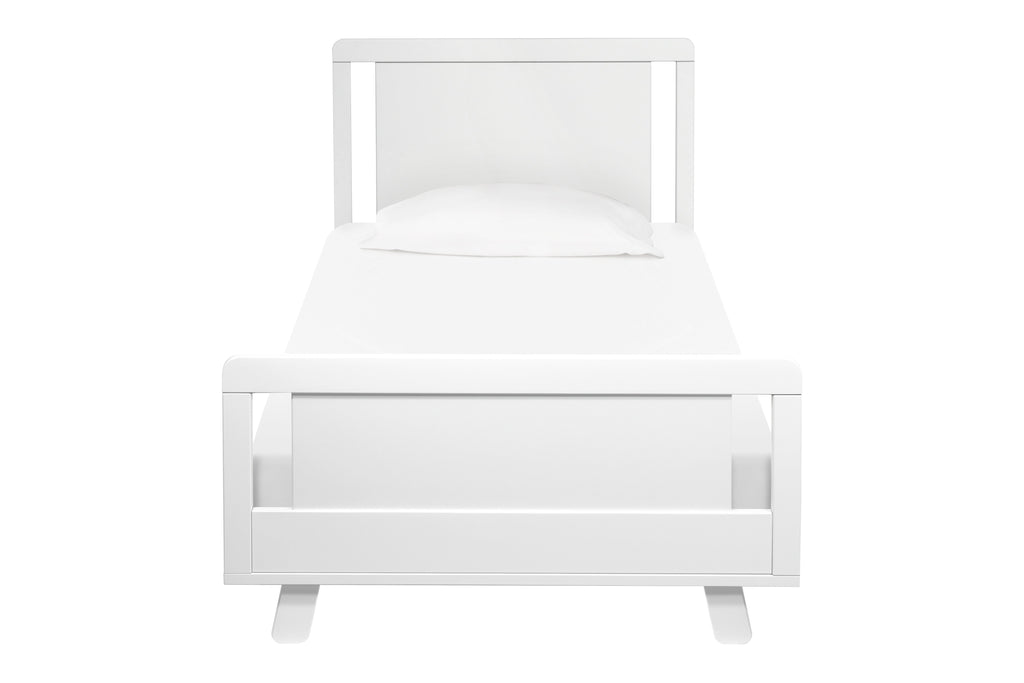 M4289W,Hudson Twin Bed in White