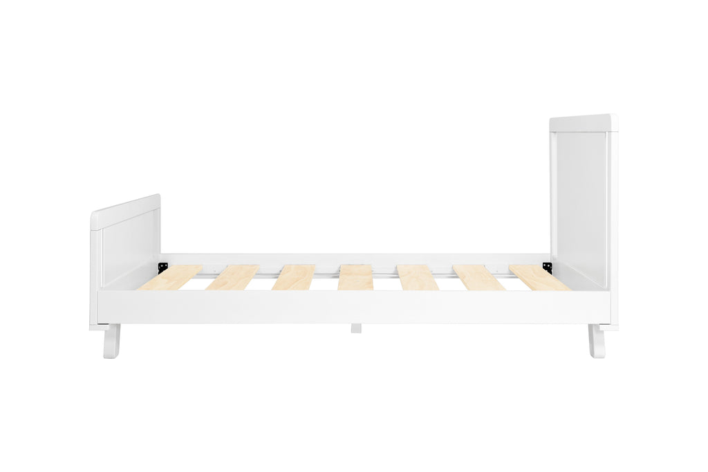 M4289W,Hudson Twin Bed in White