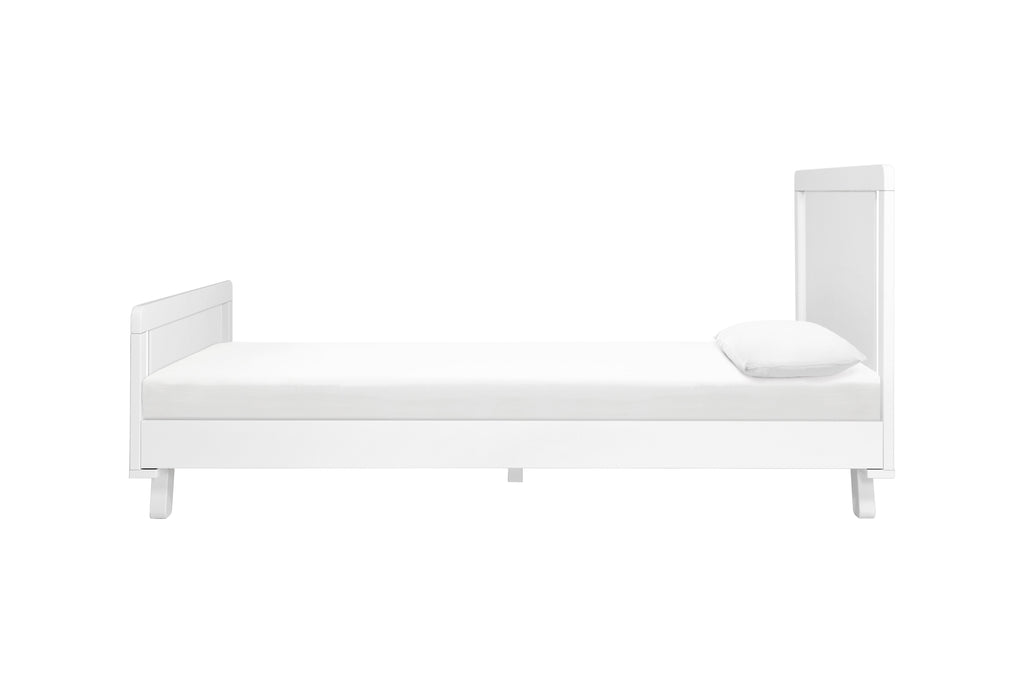 M4289W,Hudson Twin Bed in White
