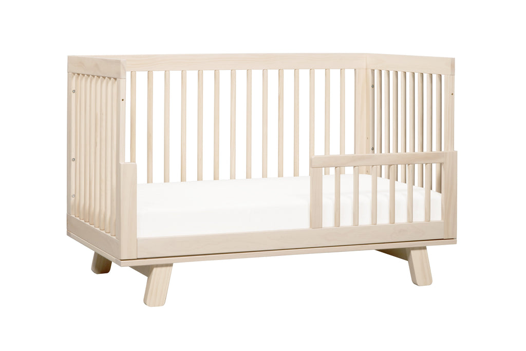 M4201NX,Hudson 3-in-1 Convertible Crib with Toddler Bed Conversion Kit in Washed Natural