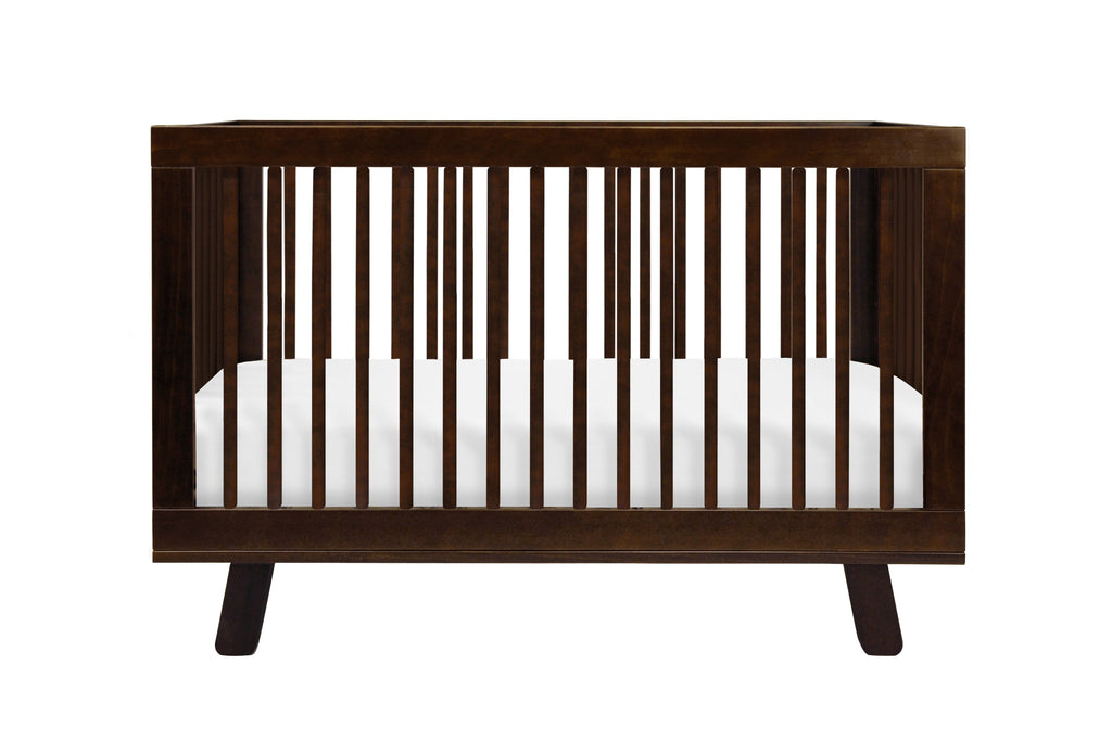 M4201Q,Hudson 3-in-1 Convertible Crib with Toddler Bed Conversion Kit in Espresso Finish