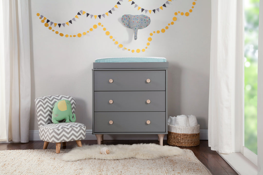 Babyletto Lolly 3-Drawer Changer Dresser with Removable Changing Tray babyletto-staging Babyletto Lolly 3-Drawer Changer Dresser with Removable Changing Tray babyletto-staging