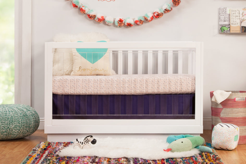 T8031,In Bloom Crib Skirt 